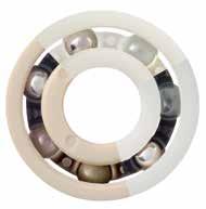 xiros Polymer Ball Bearings xiros The product range of xiros polymer ball bearing comprises a variety of different product groups.
