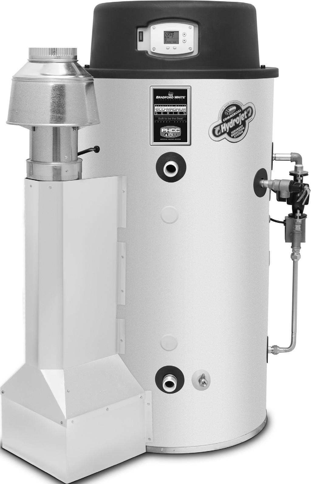 COMMERCIAL GAS REPLACEMENT PARTS LIST ULTRA LOW NOx ATMOSPHERIC VENT WATER HEATER U65L(155,199,270)E*N(A) U100L(199,270,300,399)E*N(A) Includes Hydrojet Total Performance System Effective: