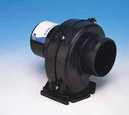 129 Flexmount Blowers Range of high volume air intake or extraction blowers for engine room, fuel compartment, galley or heads. Flexmounting for 360 adjustable outlet.