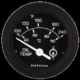 draw style bezel. Hourmeter maximum hour reading is 99,999.9. For sending unit options, please see the Senders, Sensors & Tubing and Accessories sections.