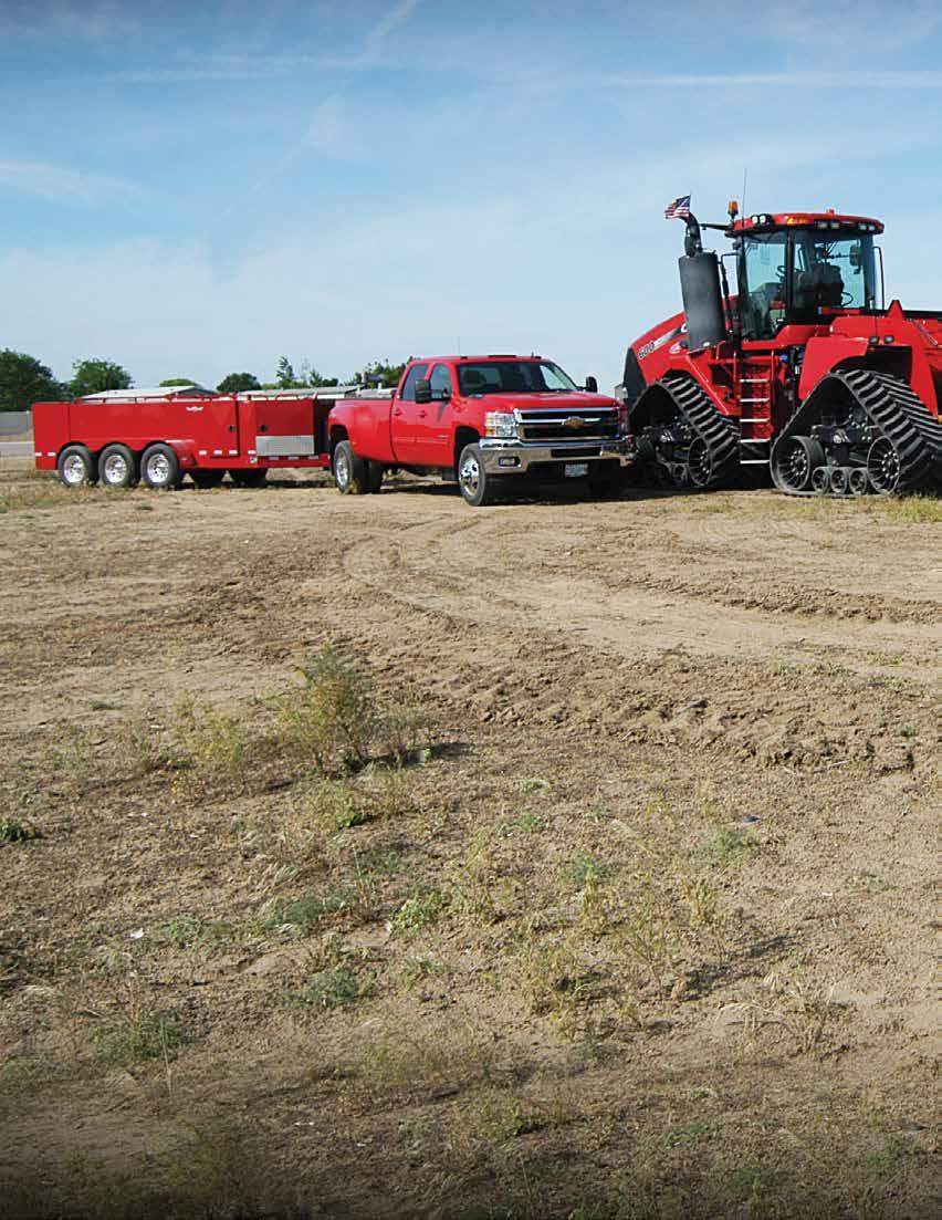 CASE IH OWNER PROFILE HEAVY DUTY TILLAGE A CASE IH ECOLO-TIGER 870 DISK RIPPER SERVES WESTERN GROWERS WELL, SIZING RESIDUES, BREAKING TIGHT SOILS AND LEAVING A LEVEL SEEDBED.