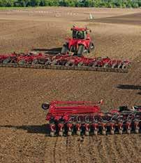 Long, because it spreads the weight over as much ground as possible, and narrow, FOUR BENEFITS OF FOUR TRACKS With well over two decades of field performance behind them, the smooth-riding Case IH