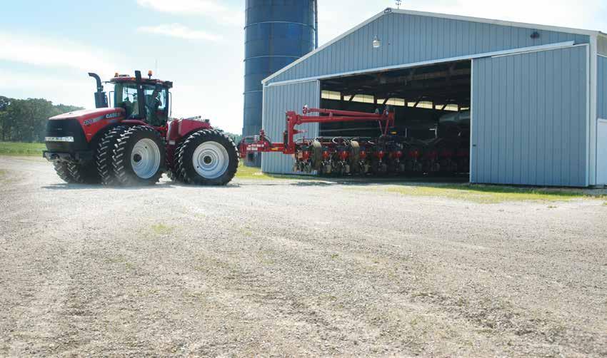 FIRST OWNER REPORT A SIMPLE CHOICE A CASE IH PRODUCT PRESENTATION GAVE LONGTIME STEIGER OWNERS CONFIDENCE IN SCR. Paul and Jan Britton go way back with Steiger tractors.