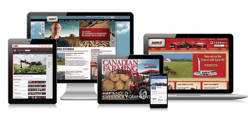 CASE IH UPDATE SHOPCASEIH.COM FOR UNIQUE BRANDED MERCHANDISE In addition to the scale models, wearables and other special items at your Case IH dealer, you can find a full selection online at www.