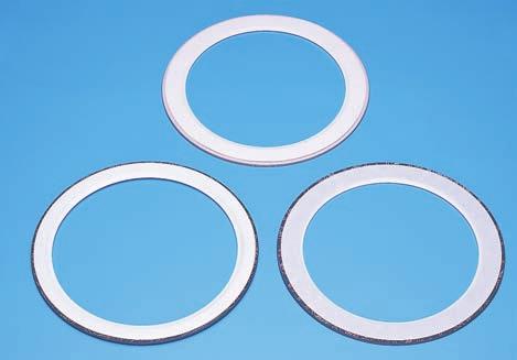 Due to the PTFE film covering the inner diameter and sealing surface of the gasket, there is no contamination of fluids.