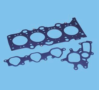 Other Gaskets TOMBO No. 1600 TOMBO No. 6526 TOMBO No. 6750-P Type Rubber coated metal gasket Foamed rubber coated metal gasket Non-asbestos beater sheet Non-asbestos mill board TOMBO No.