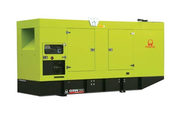 gsw series SUITABLE OR SPECIIC STATIONARY RANGE / SOUNDPROO VERSION APPLICATIONS These generators are designed for stand by applications, and fulfill the demand for silent power.