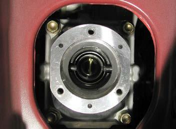 19. Locate the provided grey lower shifter bushing.