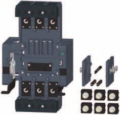 VT Molded Case Circuit Breakers up to A Accessies and Components Mounting accessies Overview Plug-in devices The plug-in design of the circuit breaker/switch disconnect is intended f demanding