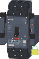 Locking VT Molded Case Circuit Breakers up to A Wiring diagram description 7 Accessies and Components Mounting accessies Withdrawable design Locking the circuit breaker Locking the withdrawable
