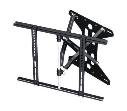 TV 1 Video Wall Mount Bracket Technical Specifications: min. (W x H): Wall distance TV: 23,0 x 23,0 cm 9.0" x 9.0" 10,0 to 44,5 cm 3.9" to 17.