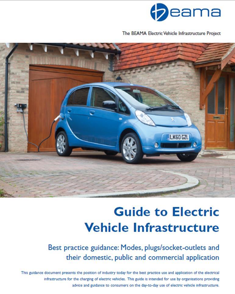 Published May 2012 Industry guidance for the use of existing and dedicated EV charging systems Provides clarification on what is available today for EV drivers to use.