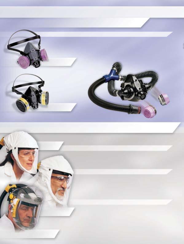 From APR to PAPR NORTH Facepieces Convert North re 5500 Series Compact Air for North Facepieces Features Use the same mask for APR, PAPR and supplied air Breathing tube goes over the shoulder