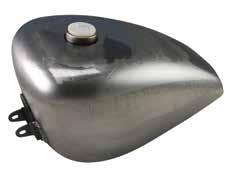 FAT BOB STYLE GAS TANKS These quality constructed tanks are designed to accept the standard or custom gas caps and use the standard