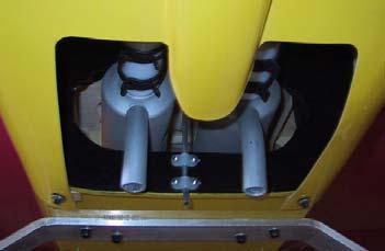(Canister muffler mounts are supplied through engine manufacture and do not come with airplane.