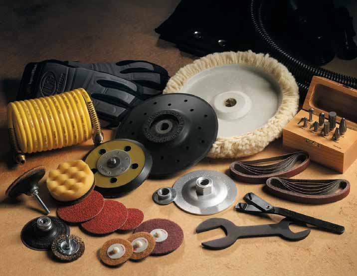 36 Accessories When you ve got a demanding surface prep or finishing job to do, you need tools and accessories you can rely on. That s exactly what you get when you turn to Ingersoll Rand.