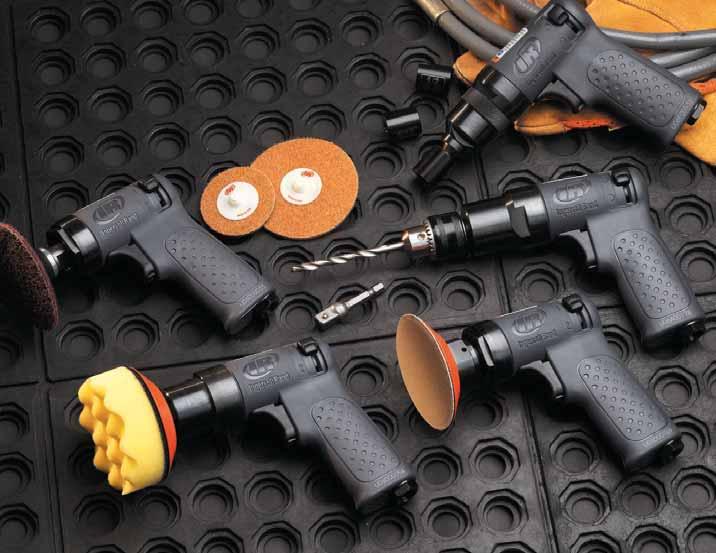 33 Mini Air Tools Ingersoll Rand offers a full line of mini air tools the 2101K 1/4" mini impact kit, the 3103K mini surface prep grinder kit, the 3128K mini random orbital sander kit, the 3129K mini