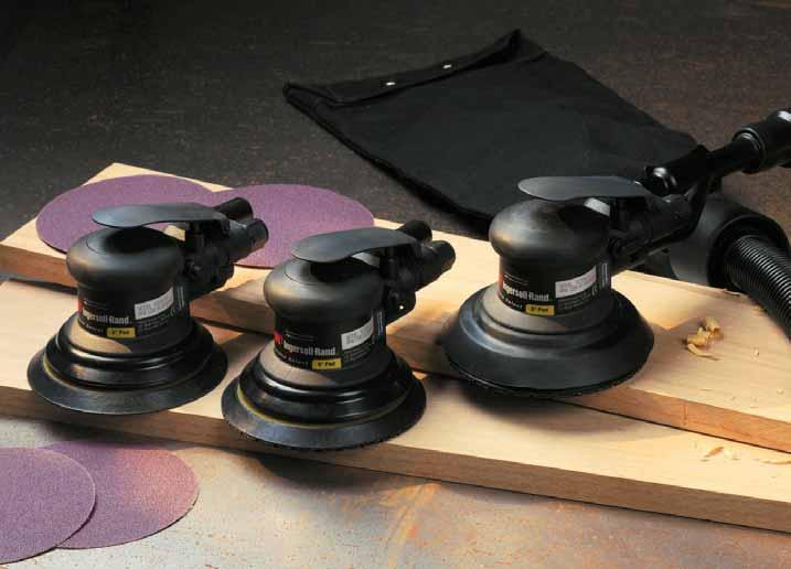 29 Random Orbital Sanders Cyclone random orbital sanders deliver unsurpassed reliability, with moisture-resistant composite rotors, fully machined counterweights, and large counterweight bearings.