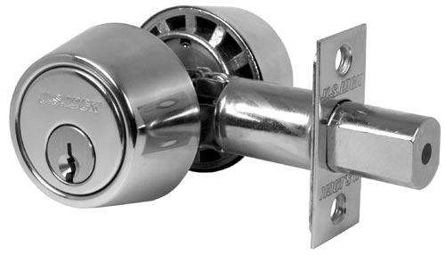 1600 SERIES DEADLOCKS SERIES 1600 SERIES BIG DUTY DEADBOLT Recommended for use on all residential, light commercial and institutional applications where normal traffic is anticipated.
