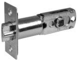 Drive-In available Finishes: 3, 5A, 32D or 332 (US2080LB only) Keyways: KW1 or WR3 ENTRY Key in knob outside, turnbutton inside. Locks or unlocks both knobs.