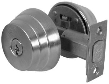 SERIES N1680 SERIES STANDARD DUTY DEADLOCK Packed 24 per case AR1 standard, SC1 available Available master keyed - US2030A MK - Master Key Specify finish when ordering Finishes: 3, 5A, 26D & 10B WHEN