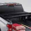 This soft vinyl Tonneau Cover is designed to stand up to rugged use while sheltering the cargo in your truck bed.