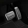 Accessories Premium All-Weather Floor Mats in Black with Cadillac Logo.