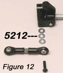 Step #3: Thread one 6/32 x 1/8" set screw into the back of the #7201 Front Axle as shown in Figure #9.