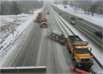 Be aware of icy conditions on surfaces such as bridge decks and entrance and exit ramps.
