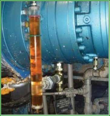 Oil Level Indicator Product Description The Oil Level Indicator (OLI) was developed in response to the need of maintenance professionals to gauge the oil level inside large tanks, gearboxes and