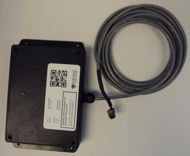 Addendum Nero Vehicle Collector Installation The Nero Equipment Tracking Vehicle Collector is a separate device installed in the vehicle which connects to the in the 10-pin Molex Mfg/Data Connector