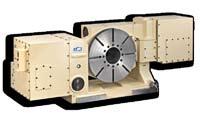 Tilting Rotary Tables TTNC-451, 631, 1001 HIGH POWER, ARGE TITING ROTARY TABES TTNC-451 The TTNC-Series tables feature massive clamping torque.