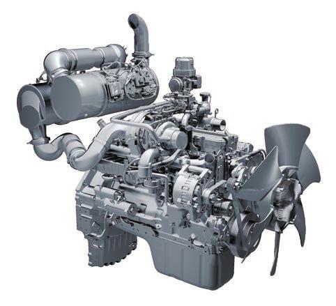 SCR KCCV Komatsu EU Stage IV The Komatsu EU Stage IV engine is VGT productive, dependable and efficient.