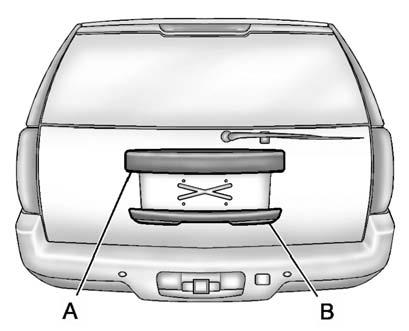 2-10 Keys, Doors, and Windows Doors Liftgate (Manual) { WARNING It can be dangerous to drive with the liftglass or liftgate open because carbon monoxide (CO) gas can come into your vehicle.
