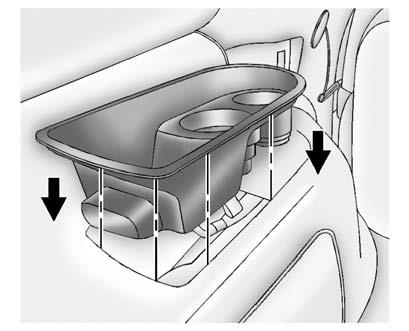 10-78 Vehicle Care Regular Wheelbase Shown, Extended Wheelbase Similar. 6. Return the storage tray to its original stored position.