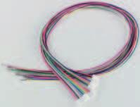 3Connection Cable Sets for Driver Motor, I/O signal, and DC power supply connection cables that connect to the driver are available as a set. The connector is on the driver end.