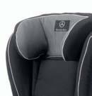 front passenger seat. All child seats are also suitable for use in vehicles without ISOFIX attachment points. Mercedes-Benz child seats are available in the Limited Black design.