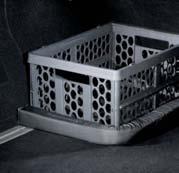 Cargo & Care Load compartment accessories 05 06 07 08 09 10 05 Shopping crate Anthracite.