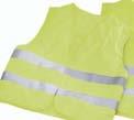 01 Fluorescent jacket Already compulsory in many countries: fluorescent jackets with high-visibility reflex stripes.