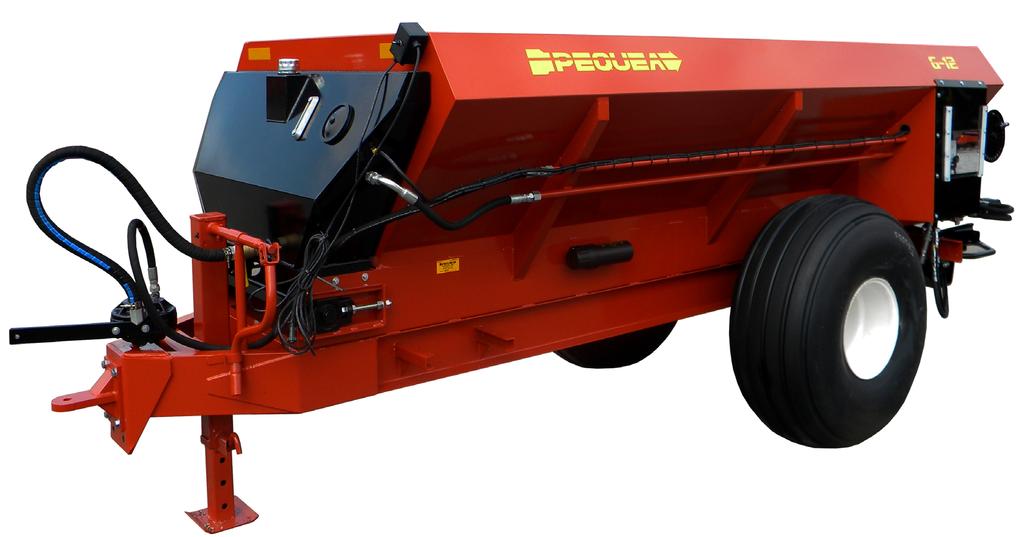 Vineyard & Orchard Spreader Model GS-8, GS-10, GS-12 Operator s Manual THIS MANUAL MUST BE