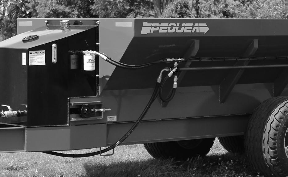 INTRODUCTION Thank-You for choosing a Pequea Spreader. Your spreader is the result of years of research and development work.