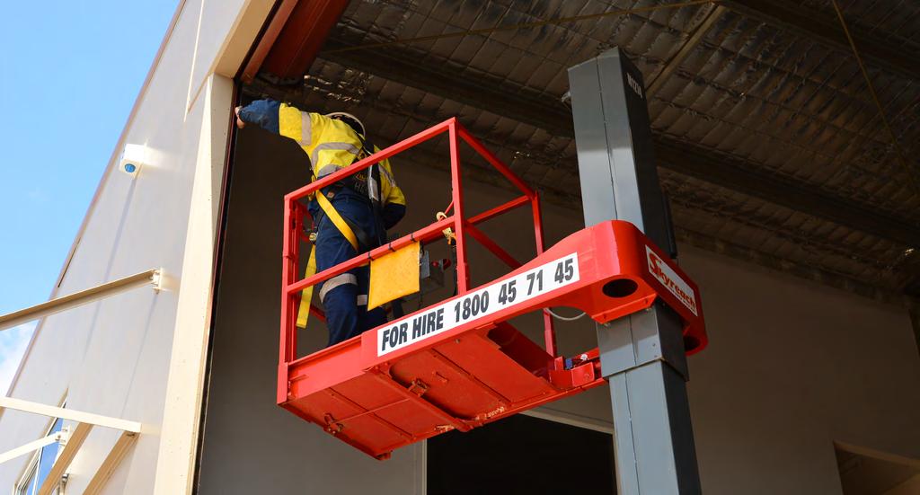 ACCESS MAN LIFTS HEIGHTS FROM: FT (. M) MATERIAL LIFTS For simple vertical elevation in confined spaces, a man lift is the solution.