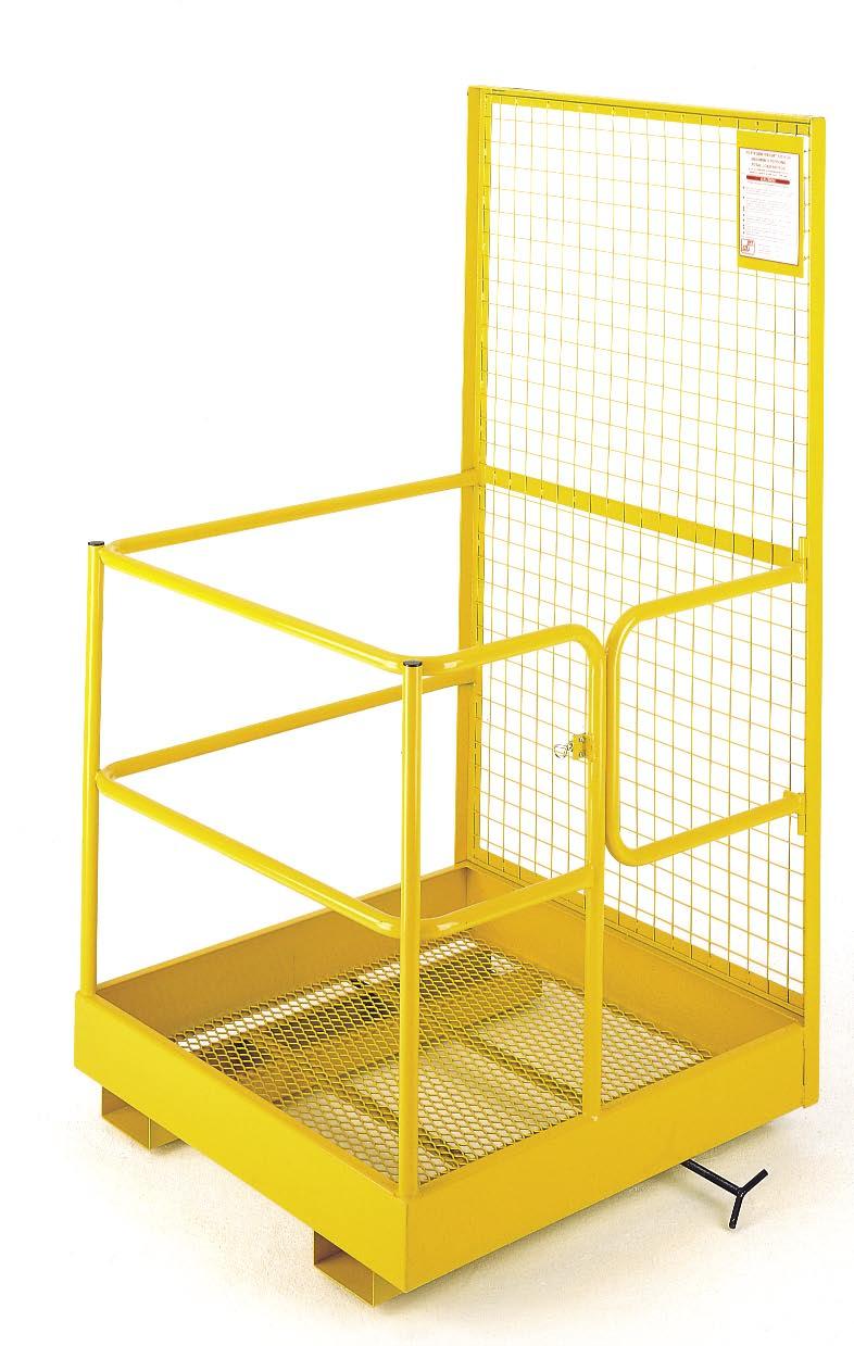 Access Platform 149 Access Platform for use with forklift trucks Manufactured according to Health and Safety executive guidance note PM28 (3rd edition) December 2005 Approved to be used by 2 persons