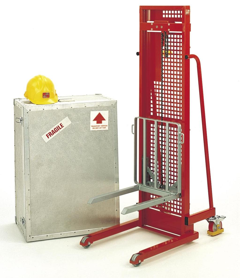 General Purpose Lifters 131 All Ezi-Lift products are guarded for operator protection ELI 125 90 + RPP 6 Gearbox Manual