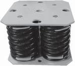 Spring Mounts Damped Type To 750 lbs.