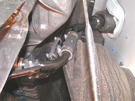 Install factory bolt onto frame and fuel filler. Fuel Filler Bolt Frame Vent Tube Kit Clamps (#10 Hose) i.