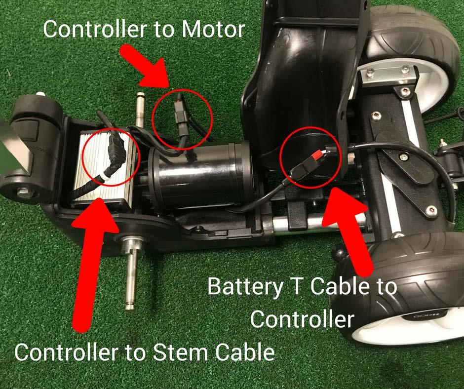 FOR THE FOLLOWING STEPS, YOU WILL NEED TO REMOVE THE COVER ON THE LOWER SECTION OF THE QOD BY DOING THE FOLLOWING: o Disconnect the T Cable from your battery and remove your battery.