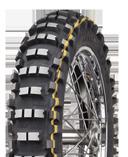 for the rear wheels for motocross and sidecar cross motorcycles. Offering very good riding properties on harder terrain.