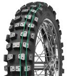 Features a very open and aggressive tread pattern for maximum drive in the most adverse conditions.