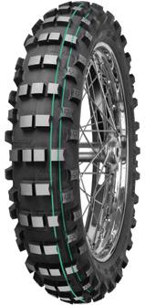Extreme enduro EF-07 Super light The EF-07 Super Light (green stripe) is made from a slightly softer tread compound than the Super version (yellow stripe).